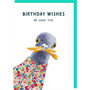verjaardagskaart rosie made a thing - tipp top - birthday wishes do come true - duif