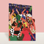 lasergesneden wenskaart blossom - party - happy birthday