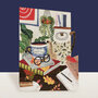 lasergesneden wenskaart blossom - boeken - warm & cosy