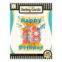 18 jaar - 3D kaart - swing cards - happy birthday