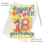18 jaar - 3D kaart - swing cards - happy birthday