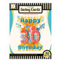 3D kaart - swing cards - 30 - happy birthday