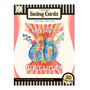 3D kaart - swing cards - 60 - happy birthday