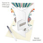3D kaart - swing cards - 90 - happy birthday