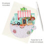 3D kaart - pirouettes cards - bloemenstal 