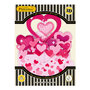 3D kaart - pirouettes cards - love - hartjes