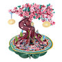 3D kaart - pirouettes cards - kersenbloesem