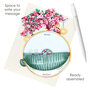 3D kaart - pirouettes cards - kersenbloesem