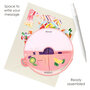 3D kaart - pirouettes cards - verjaardag cocktails
