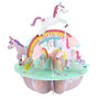 3D kaart - pirouettes cards - happy birthday - eenhoorns