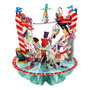 3D kaart - pirouettes cards - circus