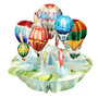 3D kaart - pirouettes cards - heteluchtballonnen