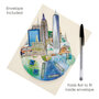3D kaart - pirouettes cards - New York