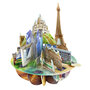 3D kaart - pirouettes cards - Parijs
