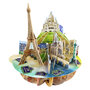 3D kaart - pirouettes cards - Parijs