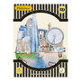 3D kaart - pirouettes cards - Londen