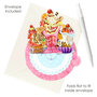 3D kaart - pirouettes cards - sorbet ijs
