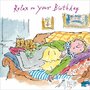 verjaardagskaart quentin blake woodmansterne - relax on your birthday - kat