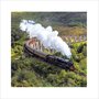 wenskaart woodmansterne -  Glenfinnan Viaduct - stoomtrein