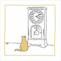wenskaart woodmansterne -  katten klok