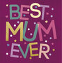 moederdagkaart woodmansterne - best mum ever