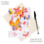 3D kaart - swing cards - vlinders