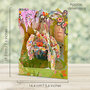 3D kaart - swing cards - to someone special - hanging basket