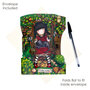 3D kaart - swing cards gorjuss - ruby gorjuss