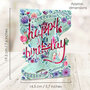 3D verjaardagskaart - swing cards - happy birthday