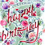 3D verjaardagskaart - swing cards - happy birthday