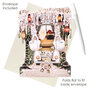 3D trouwkaart - swing cards - auto, love