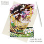 3D kaart - swing cards - katten en hangmat