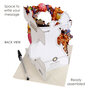 3D kaart - swing cards - poppen op schommel