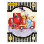 3D kaart - pirouettes cards - brandweerauto