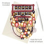 3D kaart - pirouettes cards - happy birthday - ballonnen
