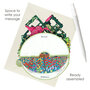 3D kaart - pirouettes cards - geheime tuin