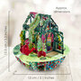 3D kaart - pirouettes cards - geheime tuin