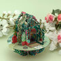 3D kaart - pirouettes cards - geheime tuin