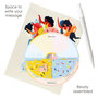 3D kaart - pirouettes cards - girls just wanna have fun