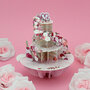 3D kaart - pirouettes cards - trouwkaart - taart