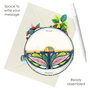 3D kaart - pirouettes cards - planten