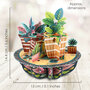 3D kaart - pirouettes cards - planten