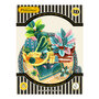 3D kaart - pirouettes cards - planten