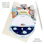 3D kaart - pirouettes cards - baby boy