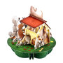 3D kaart - pirouettes cards - honden