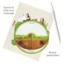 3D kaart - pirouettes cards - konijnen