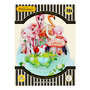 3D kaart - pirouettes cards - flamingo's