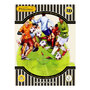 3D kaart - pirouettes cards - voetbal