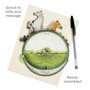 3D kaart - pirouettes cards - paarden