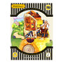 3D kaart - pirouettes cards - aladdin, gelaarsde kat en pinokkio